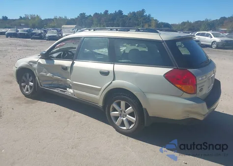 2007 Subaru Outback 2.5I из США, поврежденный, VIN 4S4BP61C977301427